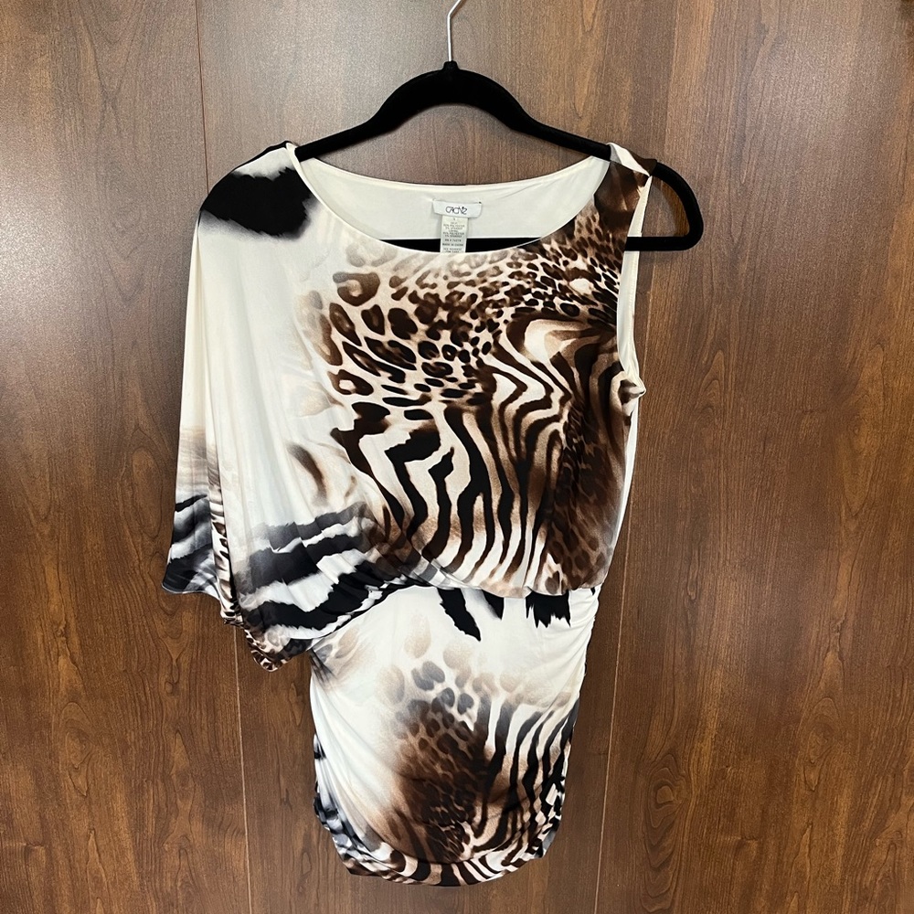 Cache Animal Print Dress